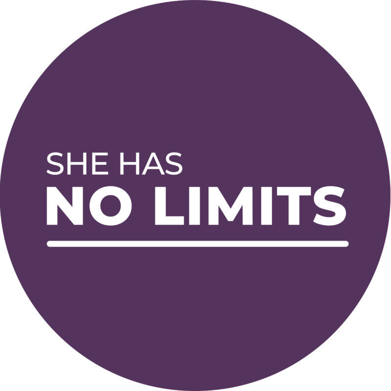 She Has No Limits Logo